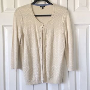 Talbots 3/4 sleeve cardigan